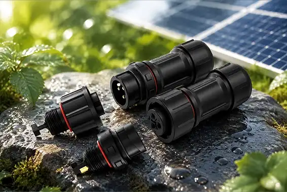 What are common uses for QC20 Locking Waterproof Connector fittings?